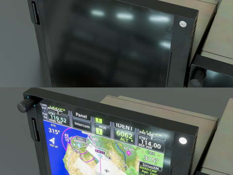 Aircraft Navigation part 1 Modèle 3D