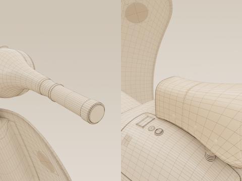 Classic Unicycle Model 3D