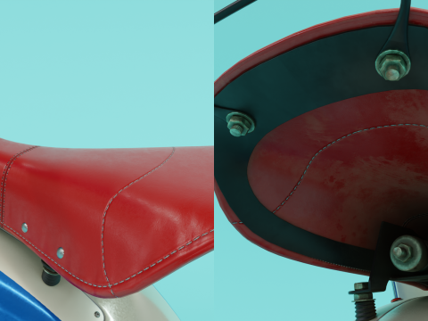 Classic Unicycle Model 3D