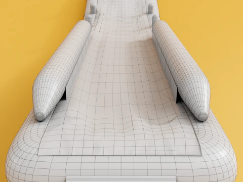 Aircraft Evacuation Slides 3D Model