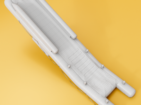 Aircraft Evacuation Slides 3D Model