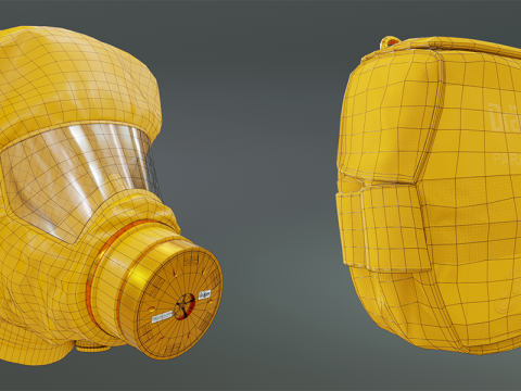 Fire Escape Hood 3D Модель