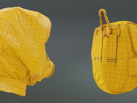 Fire Escape Hood 3D Модель