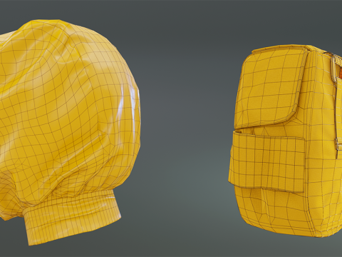 Fire Escape Hood 3D Модель