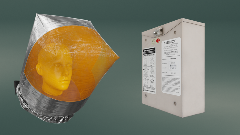 Protective Breathing Equipment 3D 模型 .c4d .max .obj .3ds .fbx .stl .blend 