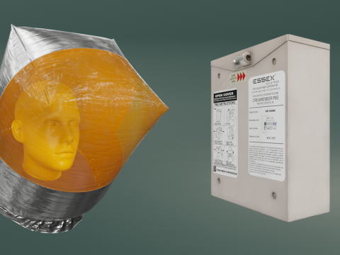 Protective Breathing Equipment 3D Модель