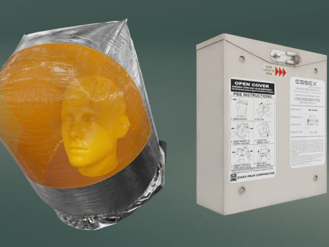 Protective Breathing Equipment 3D Model