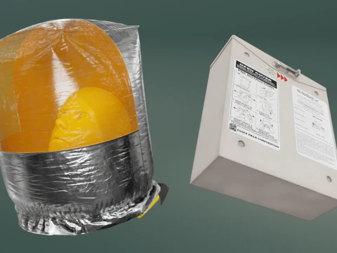 Protective Breathing Equipment 3D Model