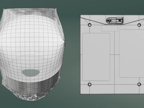 Protective Breathing Equipment 3D Model