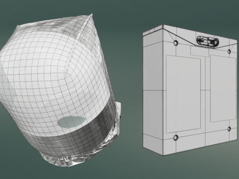 Protective Breathing Equipment 3D 模型