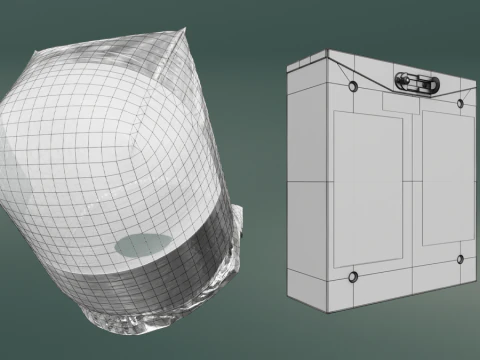 Protective Breathing Equipment 3D Model