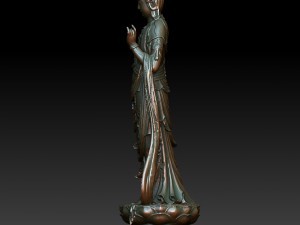 hd scan buddha 01 statue - printable 3D Print Model