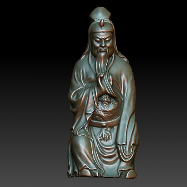 hd scan buddha 03 statue - ready print 3D Print Model .c4d .max .obj .3ds .fbx .stl .blend 