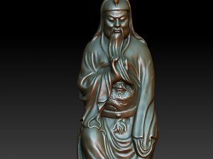 hd scan buddha 03 statue - ready print 3D Print Model