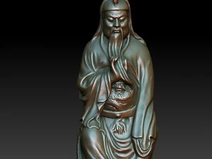 hd scan buddha 03 statue - ready print 3D Print Model