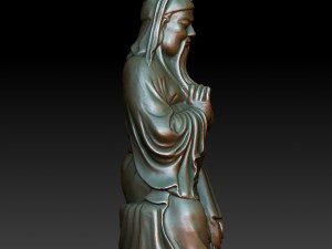 hd scan buddha 03 statue - ready print 3D Print Model