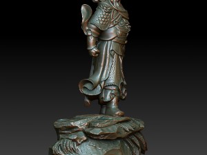 hd scan buddha guan gong 06 statue - ready print 3D Принт Модель