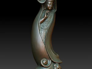 hd scan buddha 07 statue - ready print 3D Print Model