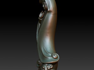 hd scan buddha 07 statue - ready print 3D Print Model