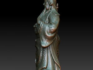 hd scan guan gong 18 statue - ready print 3D 打印模型