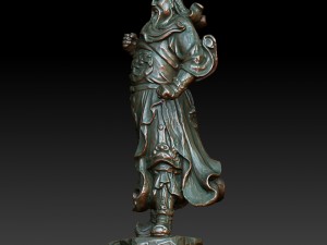 hd scan guan gong 20 statue - ready print 3Dプリントモデル