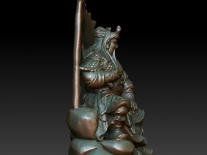 hd scan guan gong 25 statue - ready print Modèles 3D en vedette