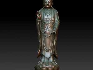 hd scan buddha 26 statue - ready print 3D Print Model