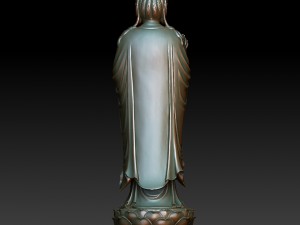 hd scan buddha 26 statue - ready print Model Cetak 3D