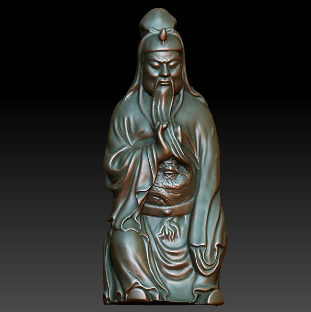 hd scan buddha 27 statue - ready print 3D 打印模型 .c4d .max .obj .3ds .fbx .stl .blend 