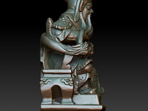 hd scan guan gong 29 statue - ready print 3D 打印模型