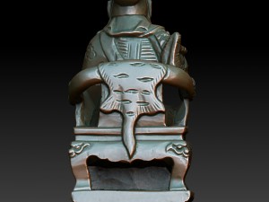 hd scan guan gong 29 statue - ready print 3D 打印模型