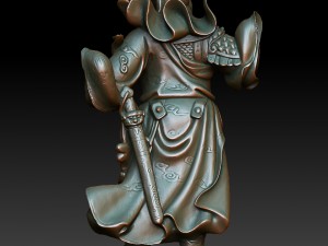 hd scan guan gong 31 statue - ready print Modelo de impresión 3D