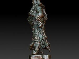 hd scan guan gong 32 statue - ready print 3D-printmodel
