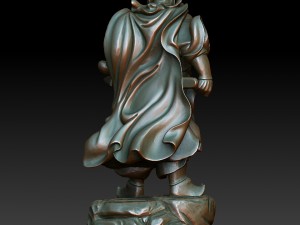 hd scan guan gong 37 statue - ready print 3D Print Model