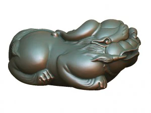 hd scan feng shui 1b statue - ready print 3D Print Model