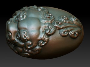 hd scan feng shui 2b statue - ready print 3D प्रिंट मॉडल