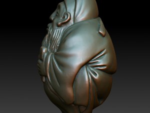 hd scan feng shui 3b statue - ready print 3D प्रिंट मॉडल