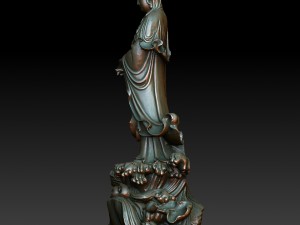 hd scan buddha 6b statue - ready print Model Cetak 3D