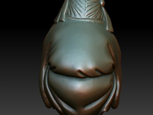 hd scan feng shui 9b statue - ready print Model do druku 3D