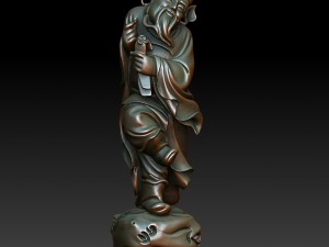 hd scan feng shui 10b statue - ready print 3D Print Model