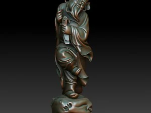 hd scan feng shui 10b statue - ready print 3D Print Model