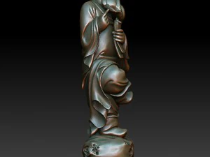 hd scan feng shui 10b statue - ready print 3D Print Model