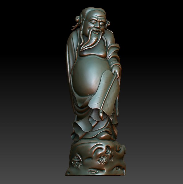 hd scan buddha 11b statue - ready print Modello di stampa 3D .c4d .max .obj .3ds .fbx .stl .blend 
