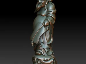 hd scan buddha 11b statue - ready print 3D Print Model