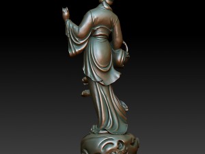 hd scan buddha 12b statue - ready print 3Dプリントモデル