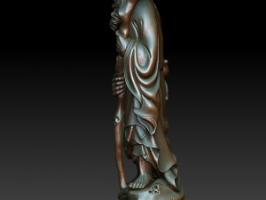 hd scan bodhidharma 13b statue - ready print Modelo de Impressão 3D