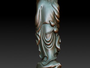 hd scan bodhidharma 13b statue - ready print Modelo de Impressão 3D