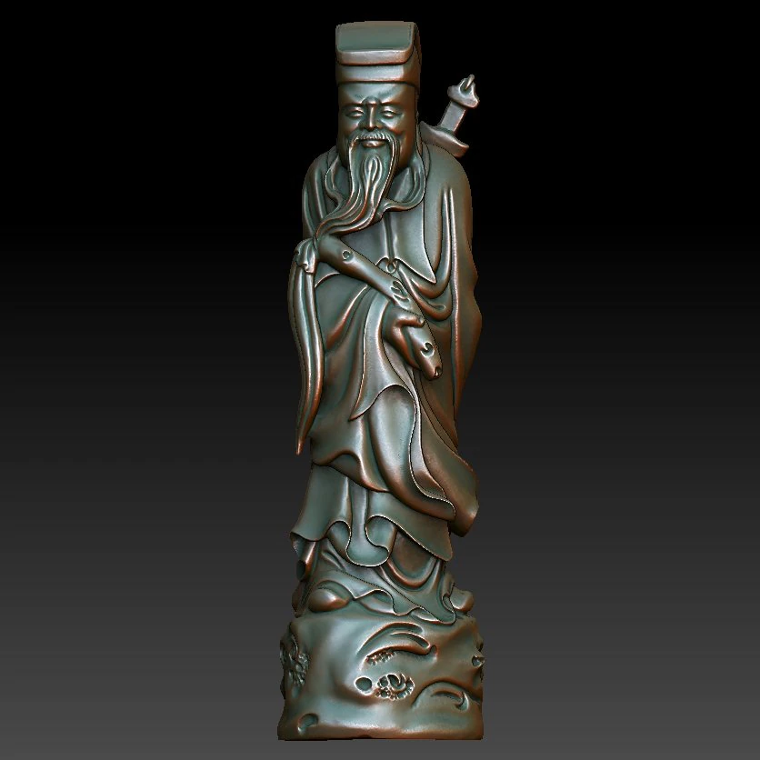 hd scan 15b statue - ready print 3D Print Model .c4d .max .obj .3ds .fbx .stl .blend
