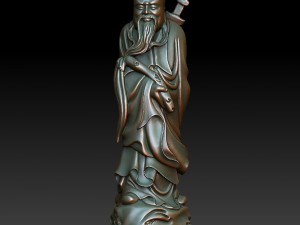 hd scan 15b statue - ready print 3D 프린트 모델