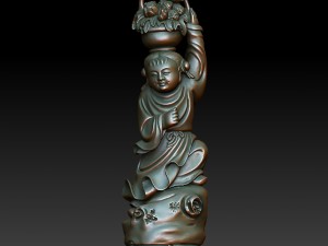 hd scan 16b statue - ready print 3D Print Model